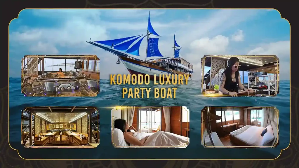 Party Boat Banner - Komodo Luxury
