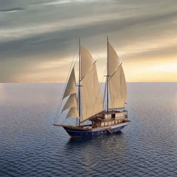 Celestia Yacht Cruise Phinisi Charter by Komodo Luxury