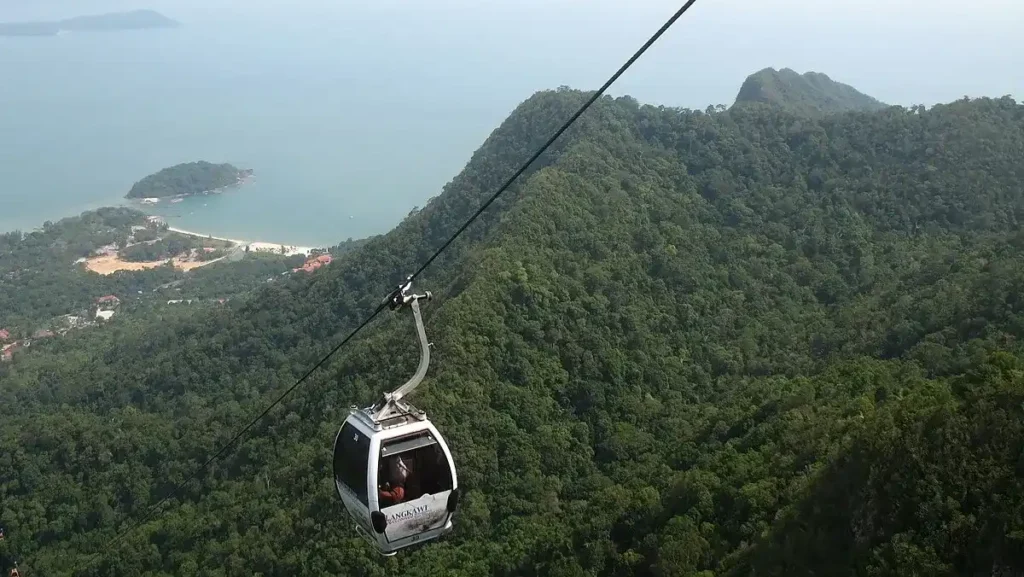 Family Vacation in Langkawi Cable Car - source wikimedia commons