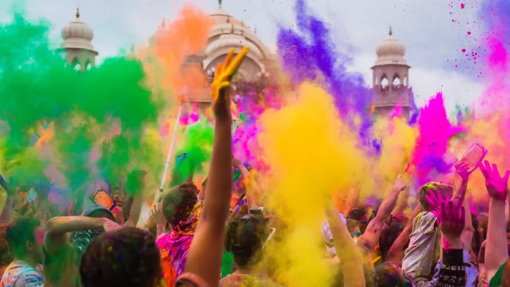 Holi Festival - source wikimedia