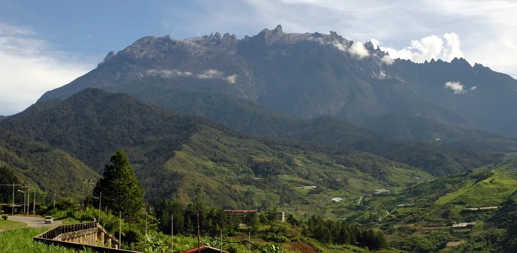 Mount Kinabalu Malaysia - source wikimedia commons