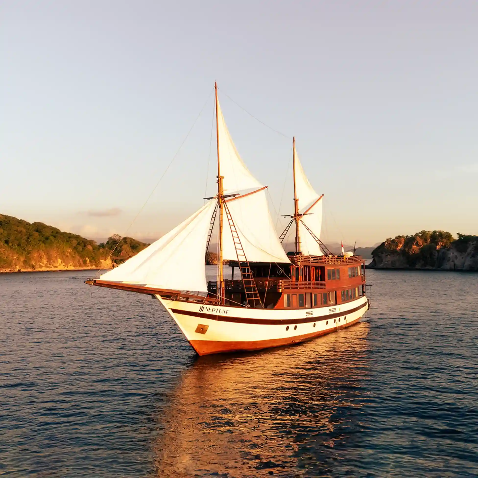 Neptune Yacht Cruise Phinisi Charter by Komodo Luxury