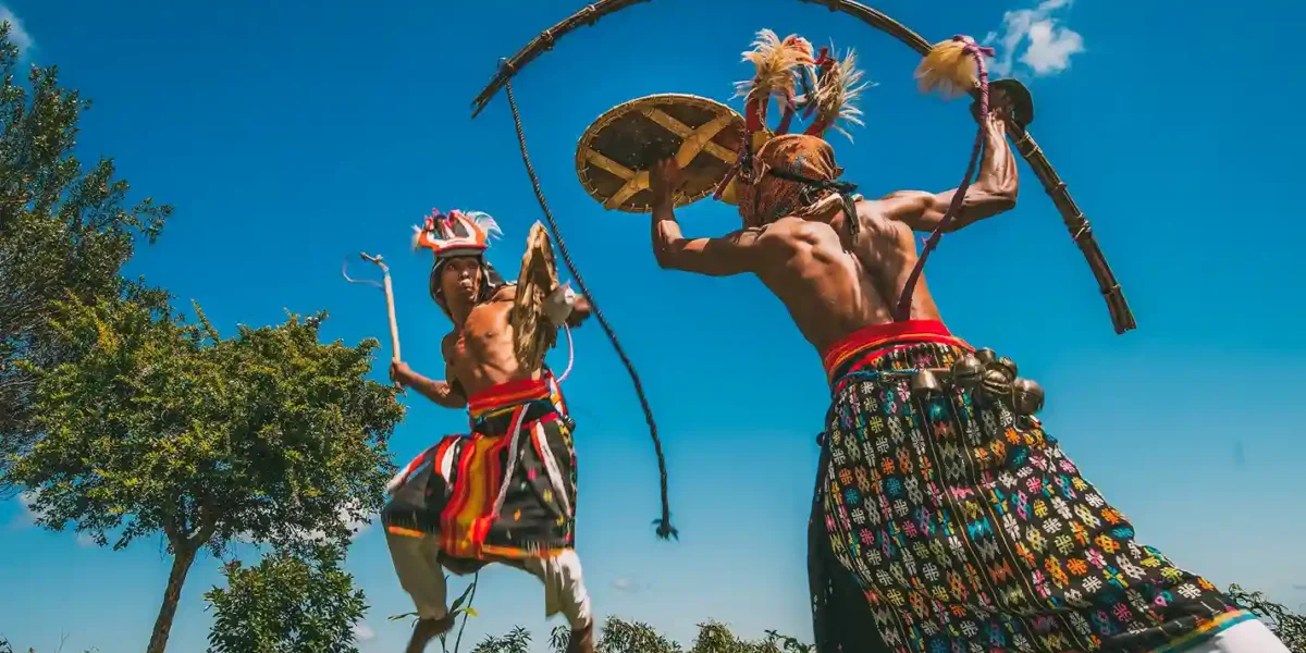 Penti Festival Caci Dance - source wikimedia commons