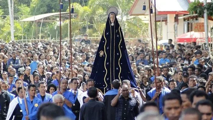 Semana Santa Festival in Larantuka Komodo - source intisari