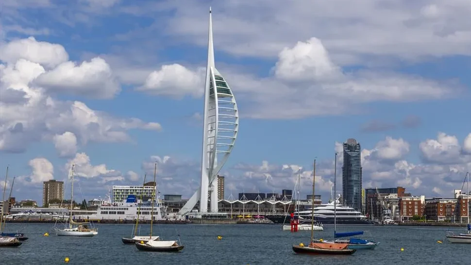 The Spinnaker Tower in Porstmouth United Kingdom - source visit-hampshire.co.uk