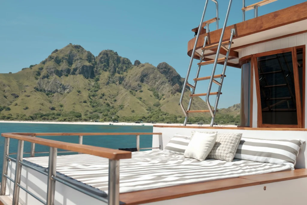 Sundeck in Le Costa Yacht Cruise - Komodo Luxury