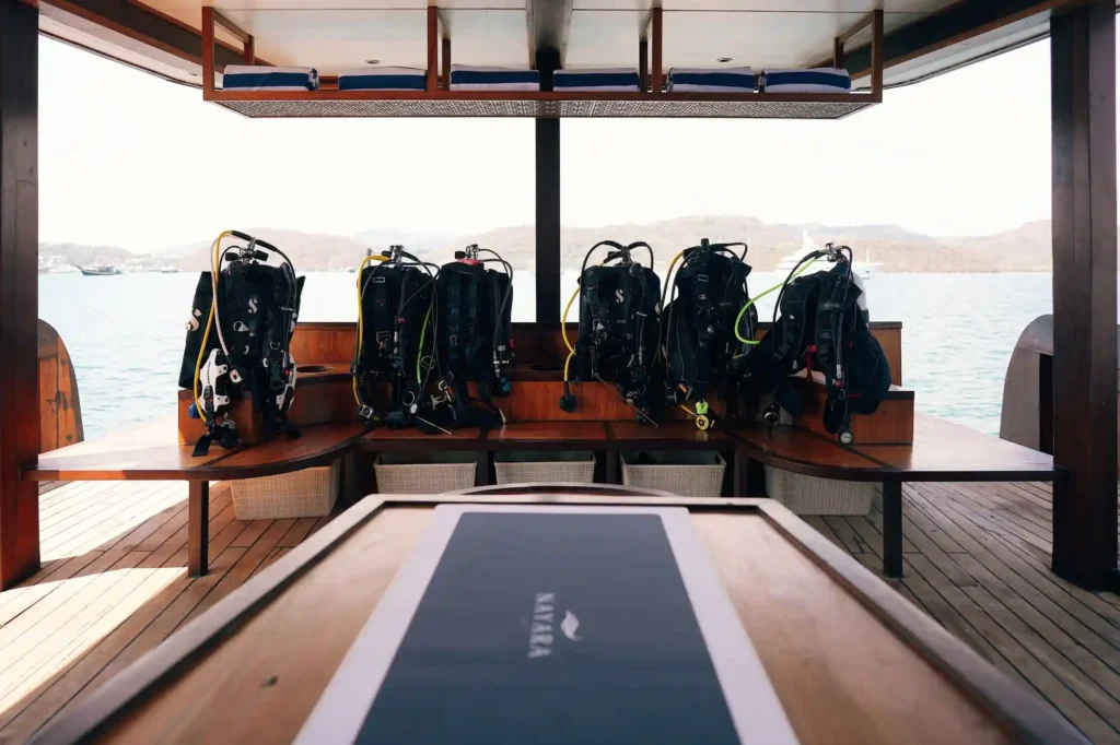 Diving Deck in Nayara - Komodo Luxury