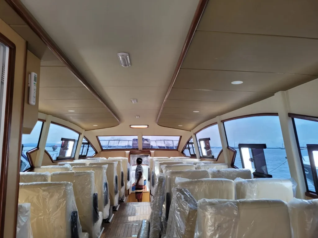 Royal Pesona Speedboat Interior - Komodo Luxury