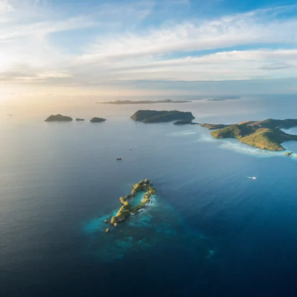 Explore Rufas Island: Discover the Crystal Lagoon Amidst Blue Oceans in Raja Ampat