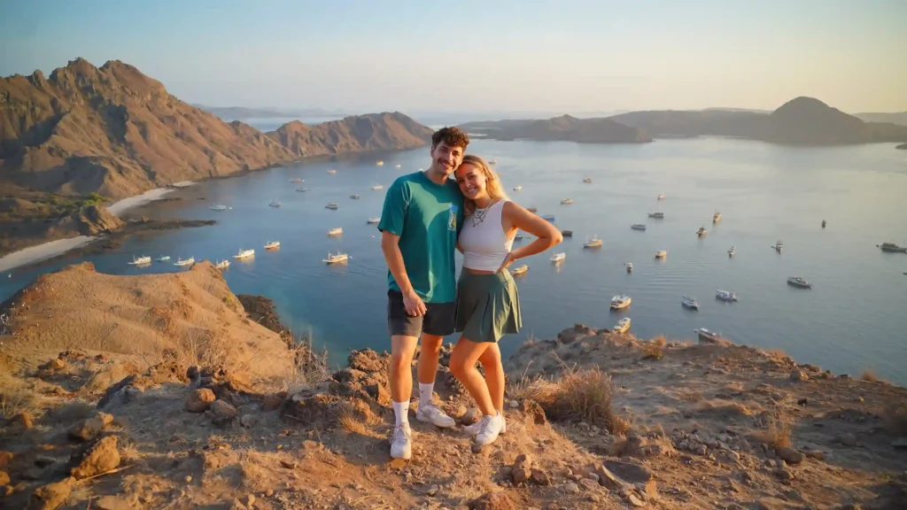 On The Top of Padar Island | Catnazse Cruise Liveaboard Phinisi | Komodo Luxury