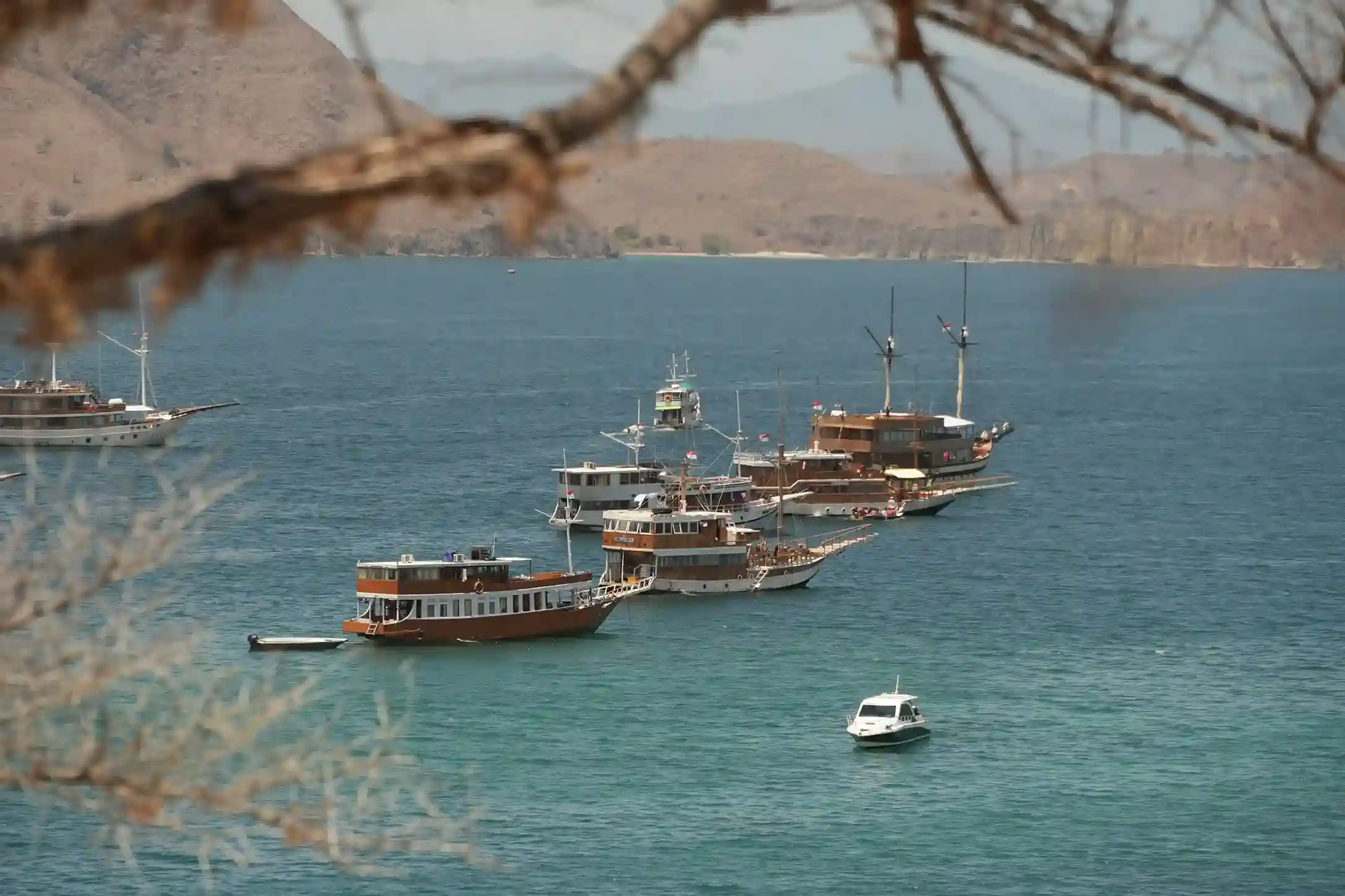 Drone view of Komodo Island | Komodo Luxury