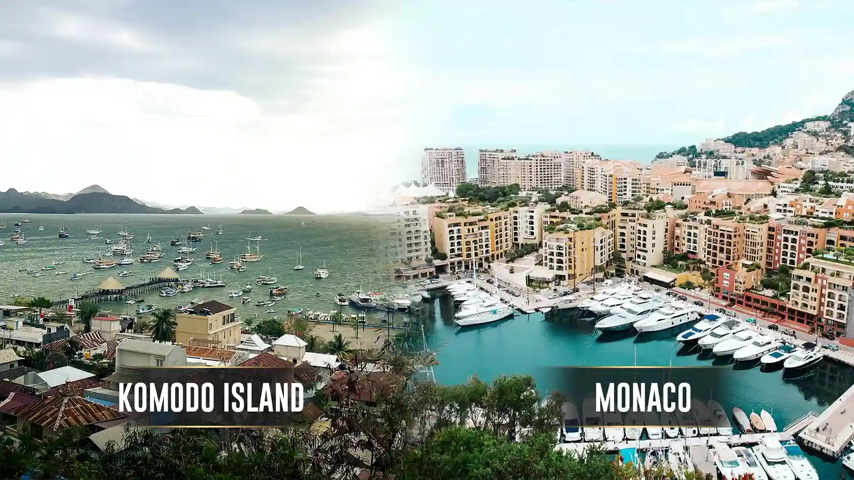 Komodo Island vs Monaco | Komodo Luxury