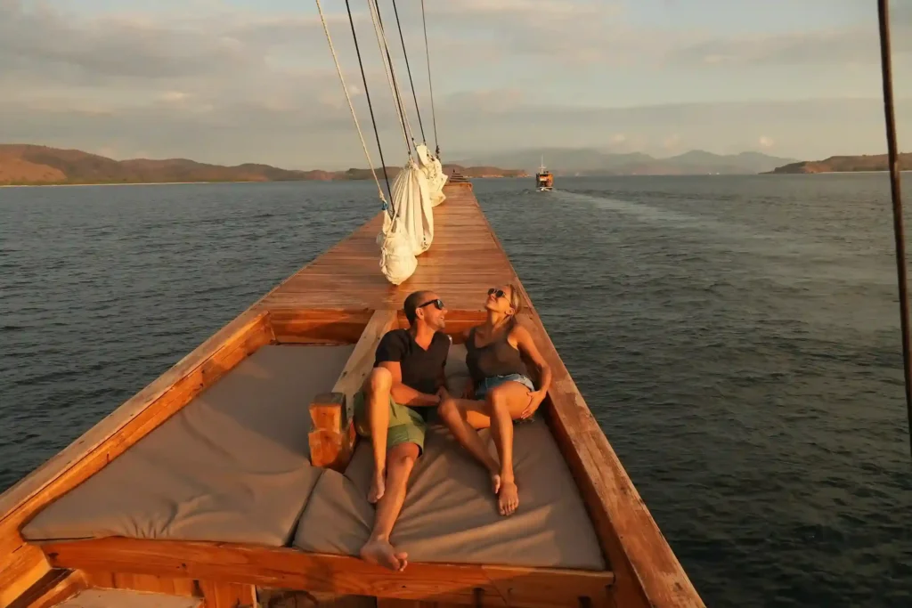 Sunbathing at Sundeck | Komodo Island