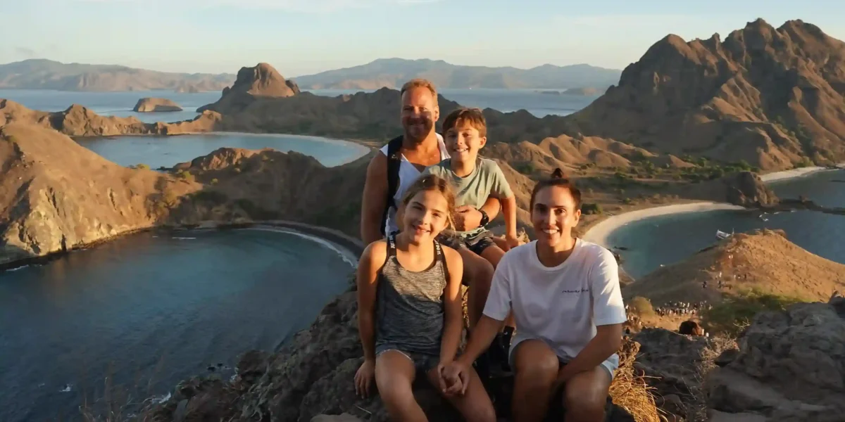 Trekking to Padar Island with Kids | Komodo Luxury