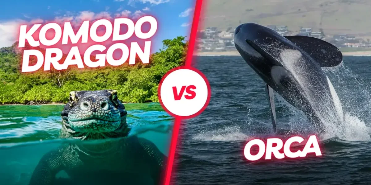 KOMODO vs Orca THE ANIMAL KINGDOM