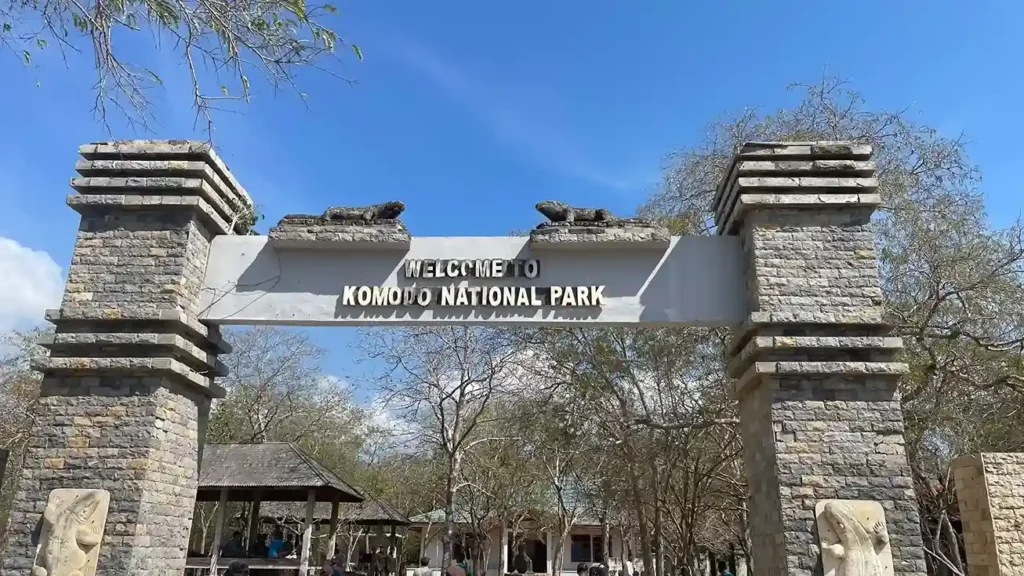 Komodo National Park Gate | Komodo Luxury