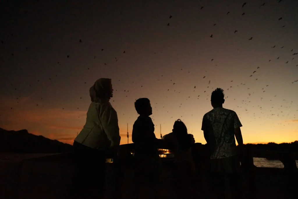 Sunset at Kalong Island with Kids | Komodo Luxury