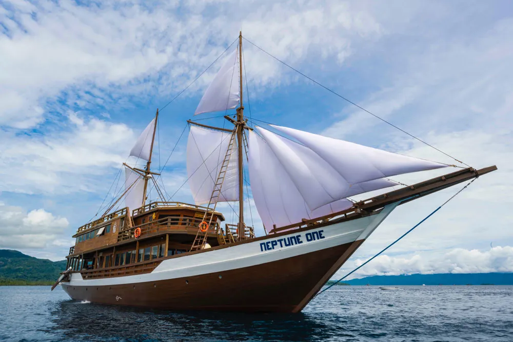 Neptune One Cruise Voyage Phinisi | Raja Ampat | Komodo Luxury