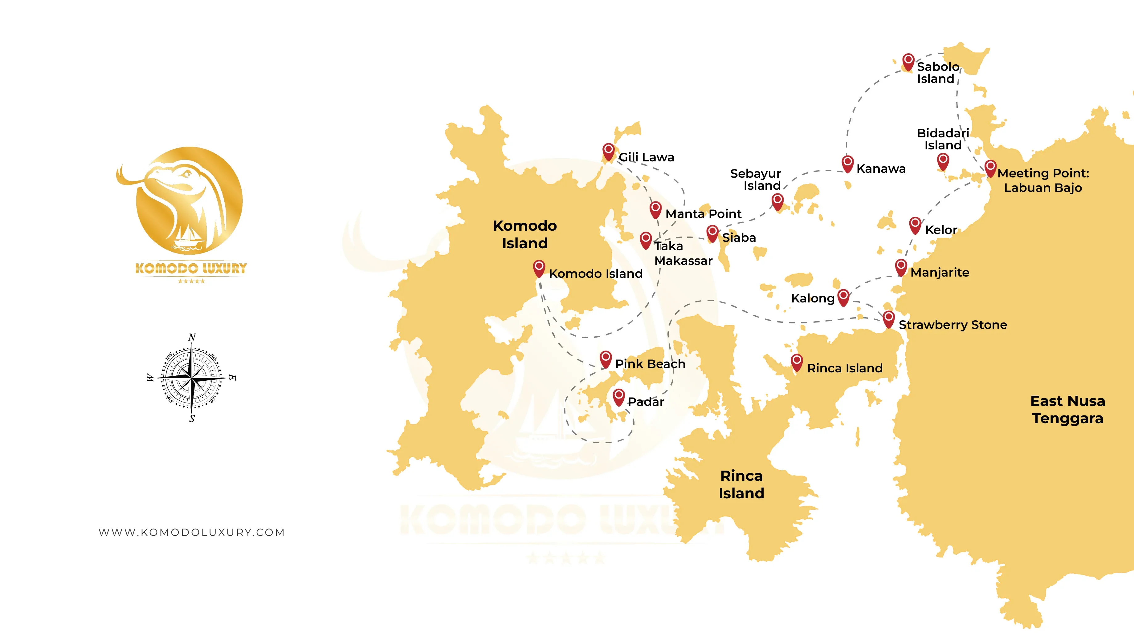  Komodo National Park Maps by Komodo Luxury