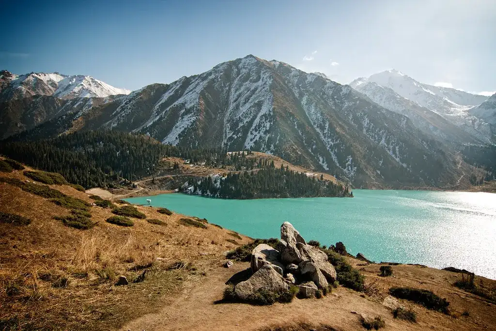 Big Almaty Lake, Trans-lli Alatau, Kazakhstan (source: flickr)