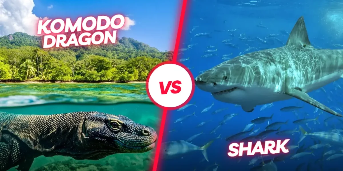 Komodo Dragon vs Shark: Who Comes Out on Top?