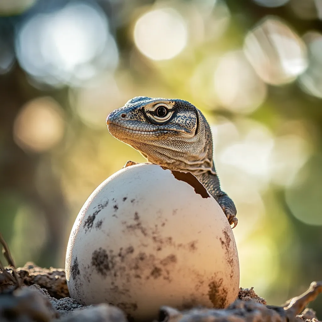 Komodo dragon eggs | Illustration | Komodo Luxury