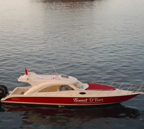 Sunset Speedboat
